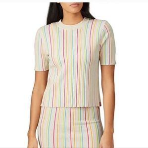 Kule The Jenna Striped Top size Large